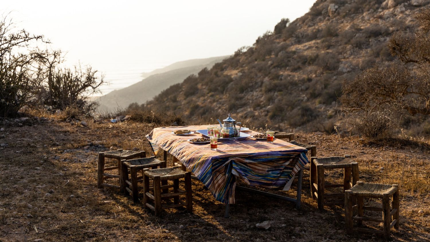 Cosa si mangia durante un trekking a cavallo in Marocco | Ranch de Diabat