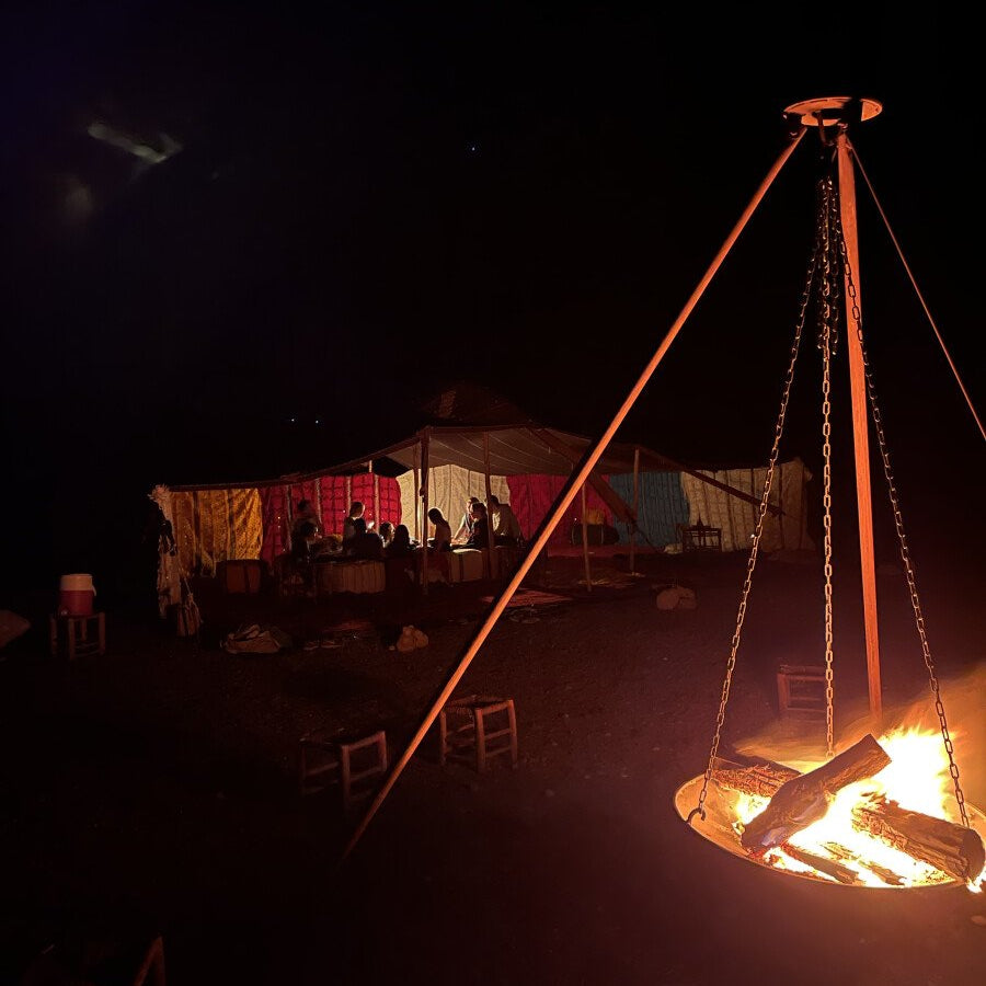 Wochenende und Nacht in einem Berbercamp + Party