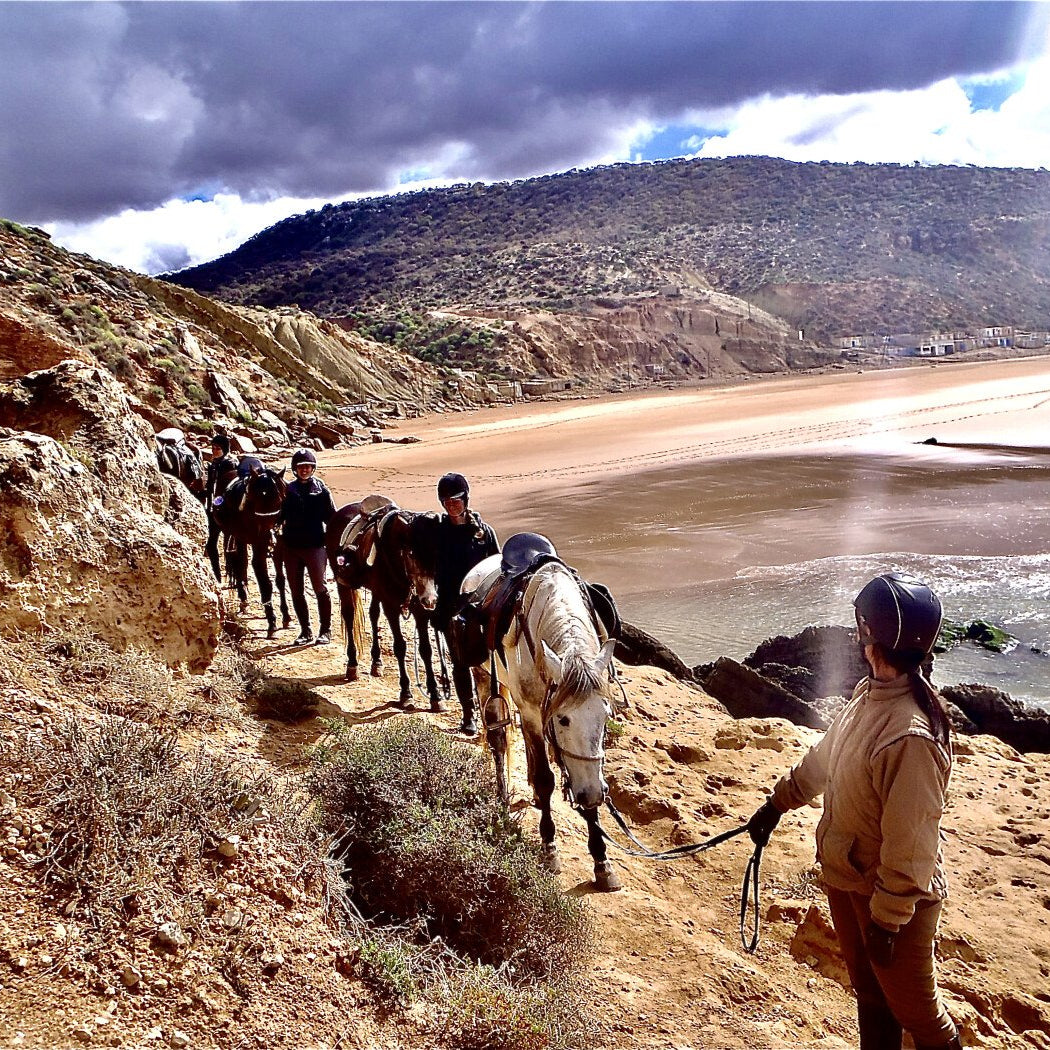Randonnée équestre amazighe