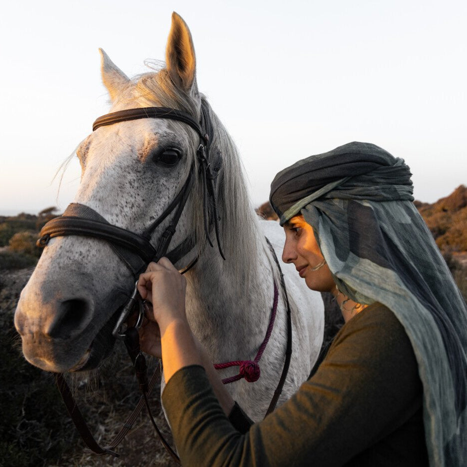 Randonnée à cheval avec nuitée