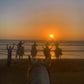 Balade à cheval de 2 heures au coucher du soleil sur la plage