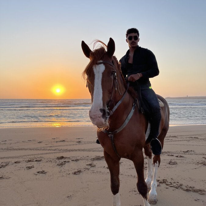 Randonnée à cheval avec nuitée
