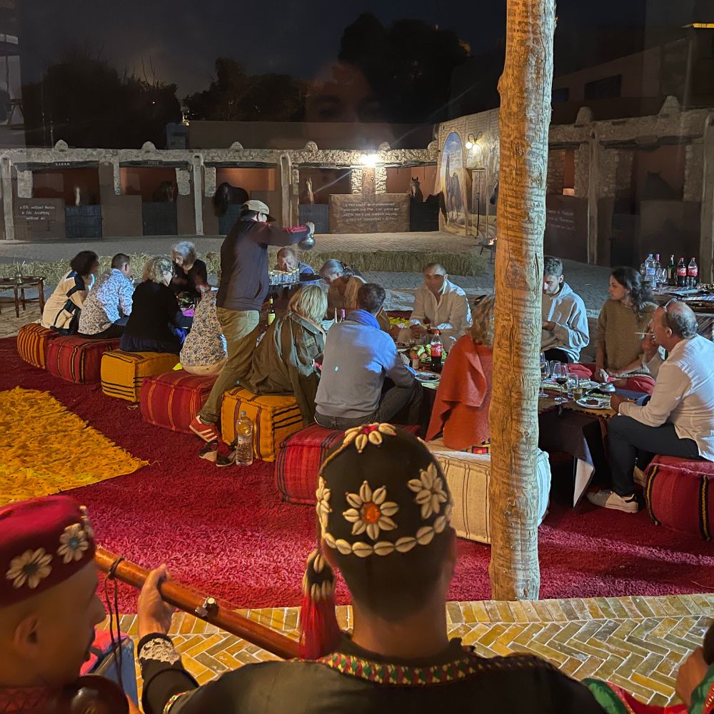 Cena privata di Gruppo con musica Gnawa