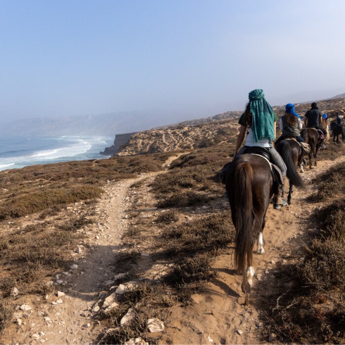 Trusting the horse and listening to the Ocean: Gisela’s experience on the Costa Atlantica Trek