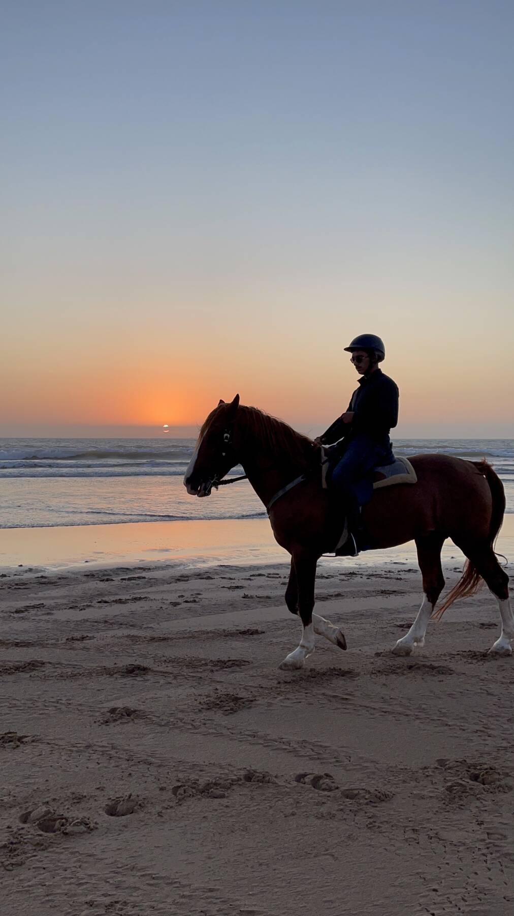 Horse Ride 2h at SUNSET on the BEACH