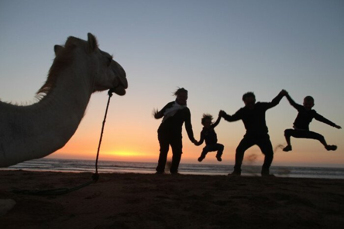 2h Camel Ride at SUNSET