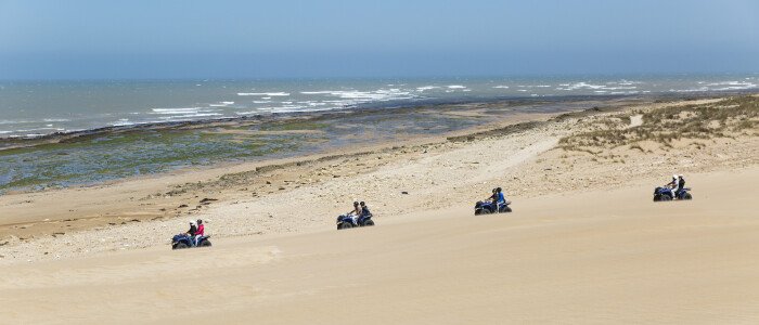 Quad Tour 6 Std. + Mittagessen am Strand