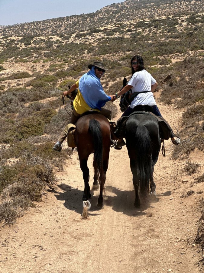 Chi ti accoglie al Ranch de Diabat?