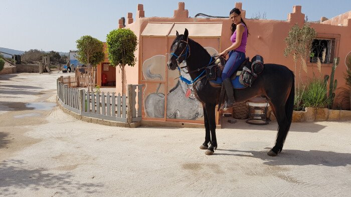 Chi ti accoglie al Ranch de Diabat?